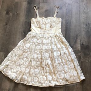 Vintage Anthropologie tulle/lace dress